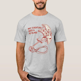 Gamla Sten klättrar lustigt T Shirt