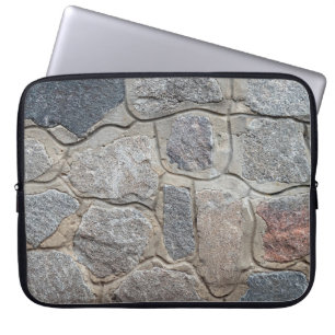 Gamla stenmurartextureabstrakt, arkitektur, h laptop fodral