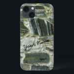 Gamla stenväggar<br><div class="desc">Många sten - foto av en mellanvägg. En sten som bryter mönster genom att peka uppåt. "Ditt namn" kan enkelt anpassas eller tas bort.</div>