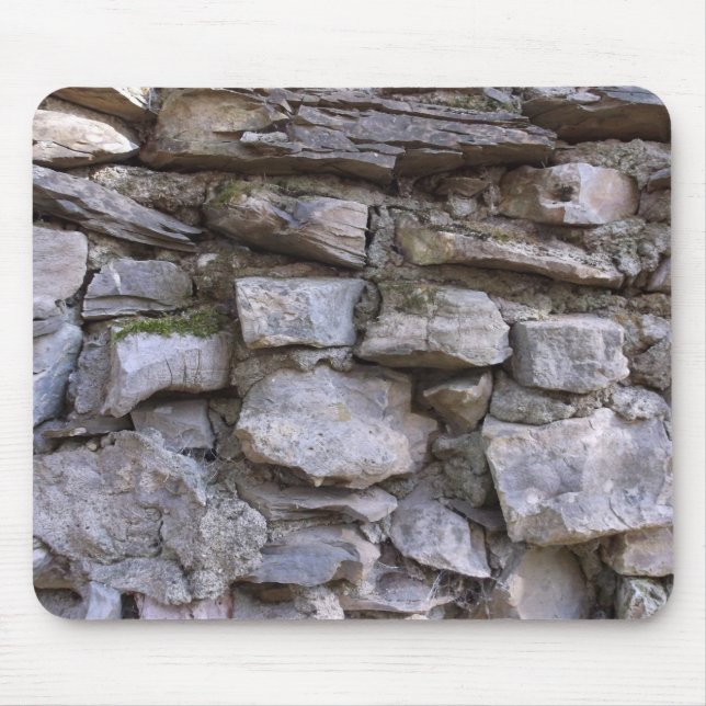 Gamla stenväggar musmatta (Framsidan)
