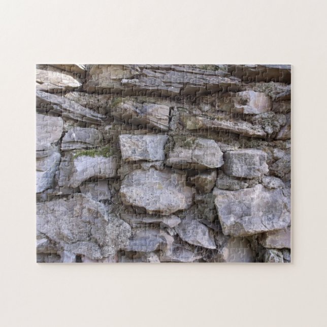 Gamla stenväggar pussel (Horisontell)