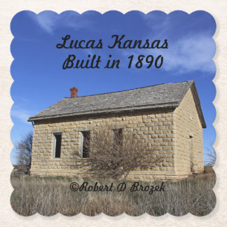 Gamla Stone School Papper Underlägg