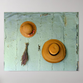 Gamla straw Hats Poster