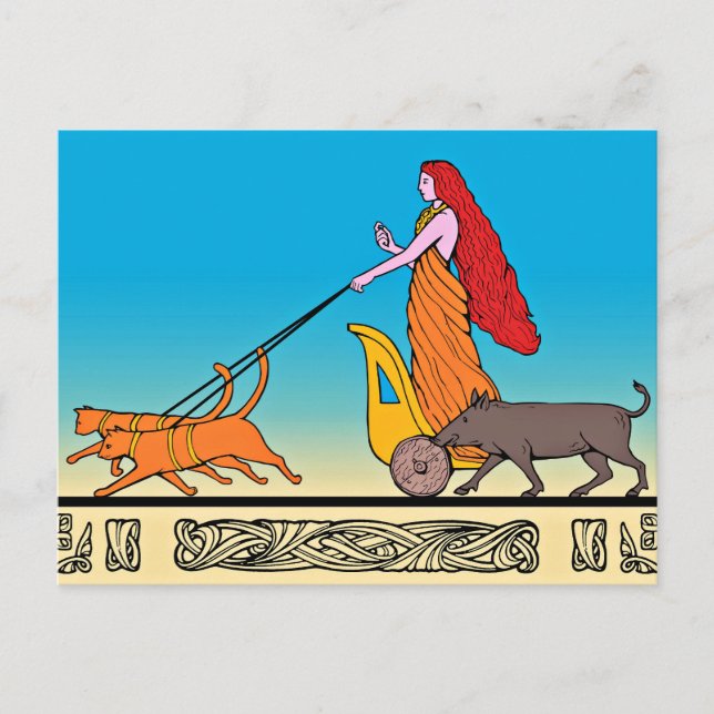 Gamla Subjekt Vykort (Framsida)