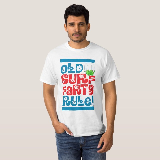 Gamla Surfor T Shirt (Hel framsida)