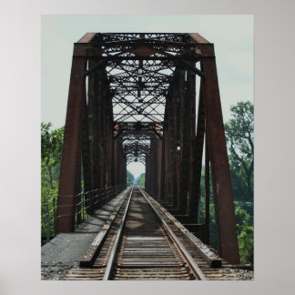 Gamla Tåg Bridge Poster