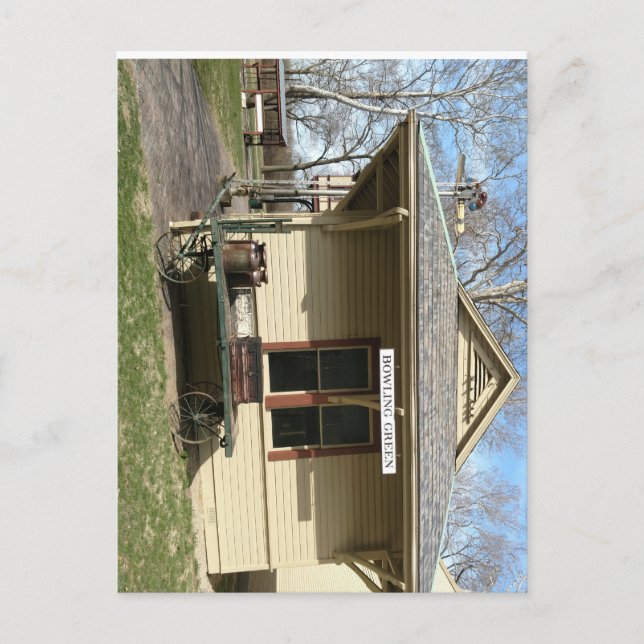 Gamla Tåg Station Vykort (Framsida)