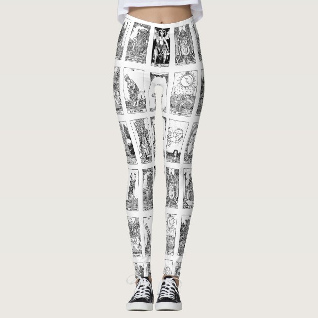 Gamla tarotpressar leggings (Framsida)