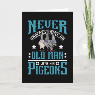 Gamla Tävlan Pigeons Kort