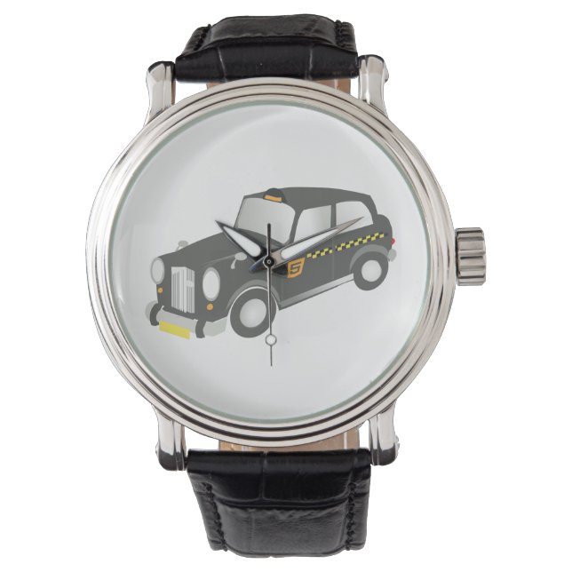 Gamla Taxi Armbandsur (Framsida)