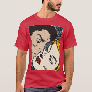 Gamla tecknader Romantik T Shirt