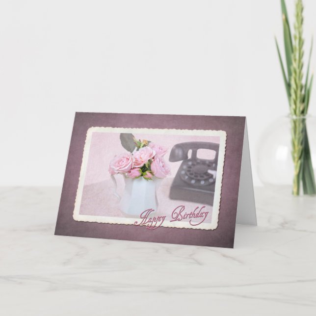 Gamla telefondagen kort (Framsida)