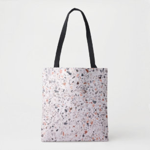 Gamla terrazzo struktur, hamper mönster. tygkasse