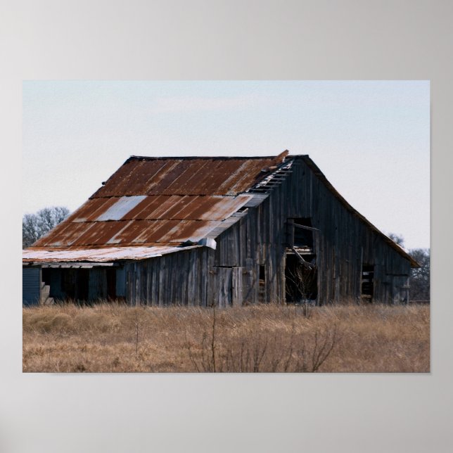 Gamla Texas Barn 37 Poster (Framsidan)