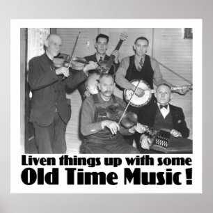 Gamla tidsmusikPoster Poster