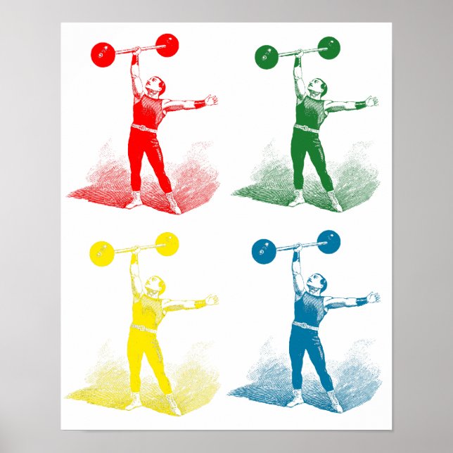 Gamla tidstarka man poster (Framsidan)