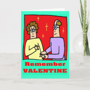 Gamla timer Valentine Helgkort