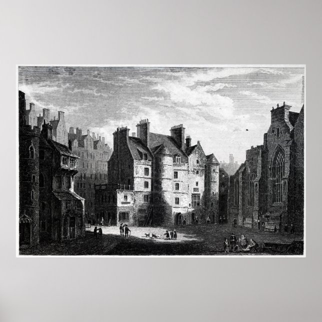Gamla Tolbooth, Edinburgh Poster (Framsidan)