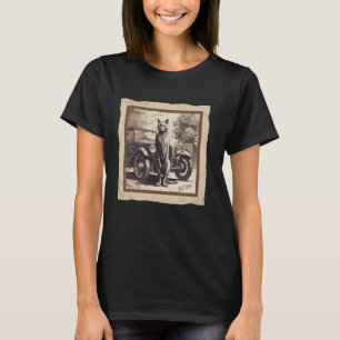 Gamla Tom Cat Vintage Fordon Automobile Car T Shirt