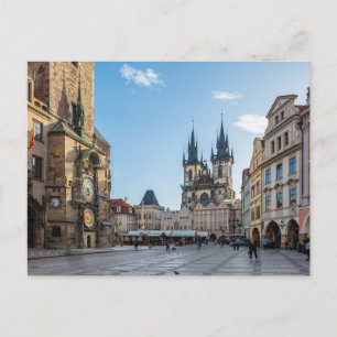 Gamla torget i Prag Vykort