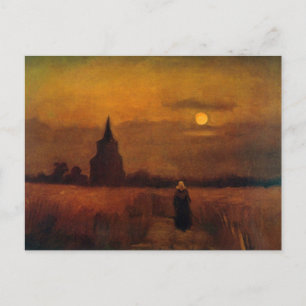 Gamla Torn i Fält av Vincent van Gogh Vykort