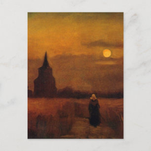 Gamla Torn i Fält av Vincent van Gogh Vykort