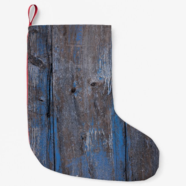 Gamla träbakgrund. Grunge textureabstrakt, anc. Liten Julstrumpa (Framsidan)