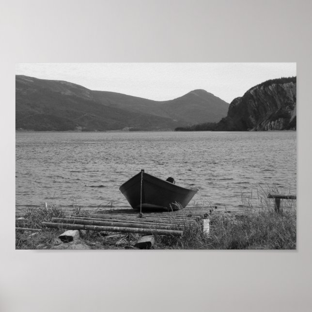 Gamla träbåtar poster (Framsidan)