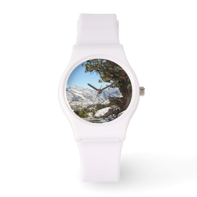 Gamla Träd i Yosemite nationalpark Armbandsur (Framsida)