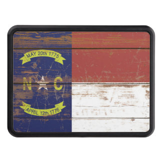 Gamla träet North Carolina Statlig flagga Dragkroksskydd