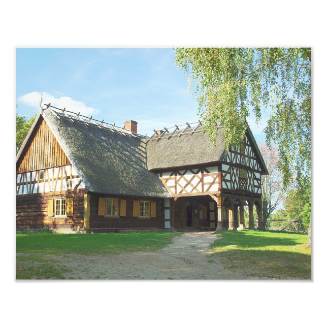 Gamla trähus - Foto (Framsidan)