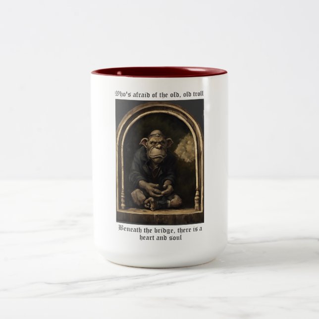 Gamla Troll Två-Tonad Mugg (Center)