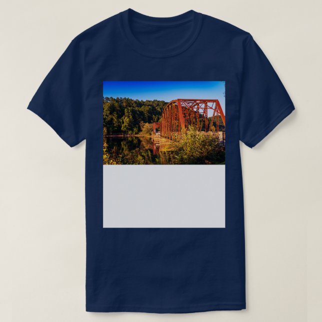 Gamla Tugaloo River-bron T Shirt (Design framsida)