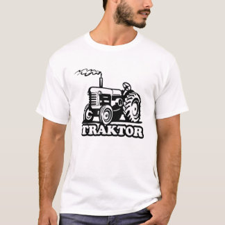 Gamla tyska traktorer för traktor älskare t shirt
