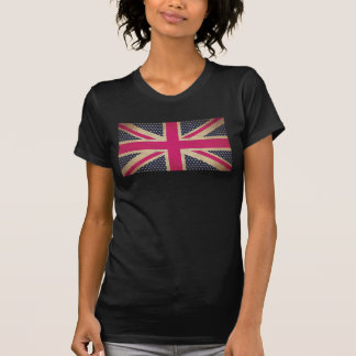 Gamla unionsJack i Rosa Flagga Tee Shirt