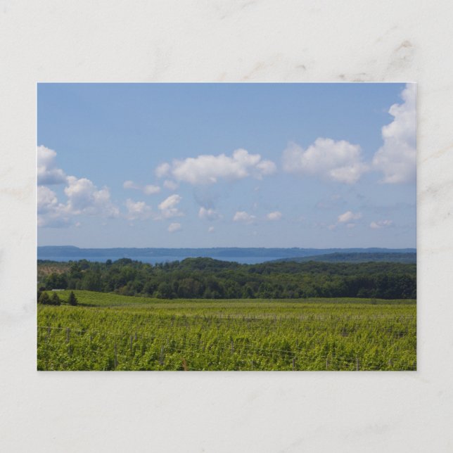 Gamla Uppdrag Peninsulan, Michigan Vykort (Framsida)