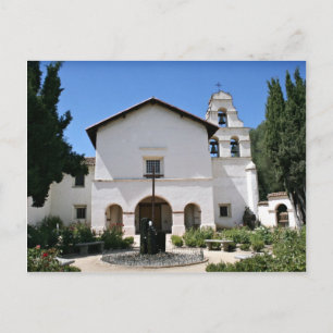 Gamla Uppdrag San Juan Bautista Vykort