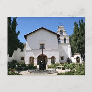 Gamla Uppdrag San Juan Bautista Vykort