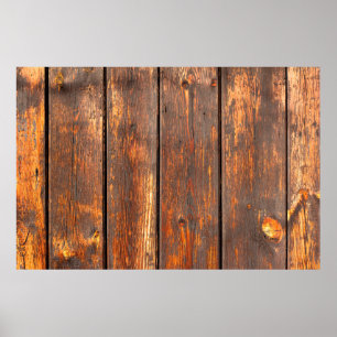 Gamla, väftade plankar bakgrund textureabstrakt, poster