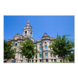 Gamla Vanderburgh County Domstol Fototryck