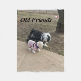 Gamla vänner Fleece Blanket