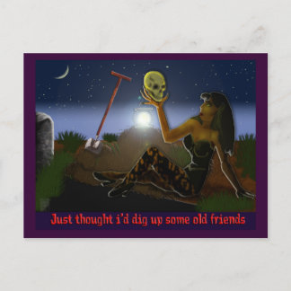 gamla vänner vykort