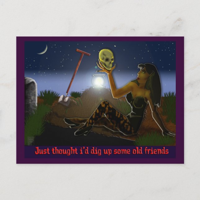 gamla vänner vykort (Framsida)