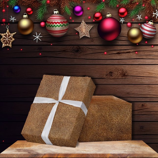 Gamla världsfaux-läder presentpapper (Skapare uppladdad)