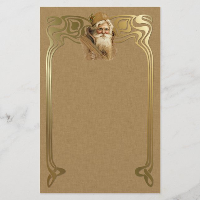 Gamla världshjultomten brevpapper (Framsida)