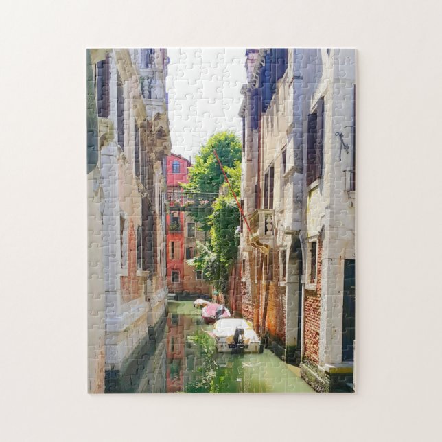 Gamla Venedig-kanalen, romantisk Italien Pussel (Vertikal)