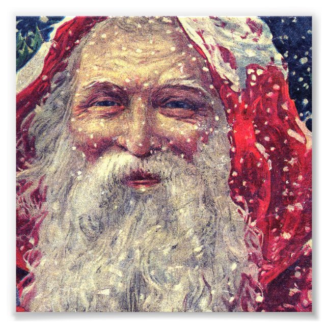 Gamla Victorian Saint Nicholas Fototryck (Framsidan)