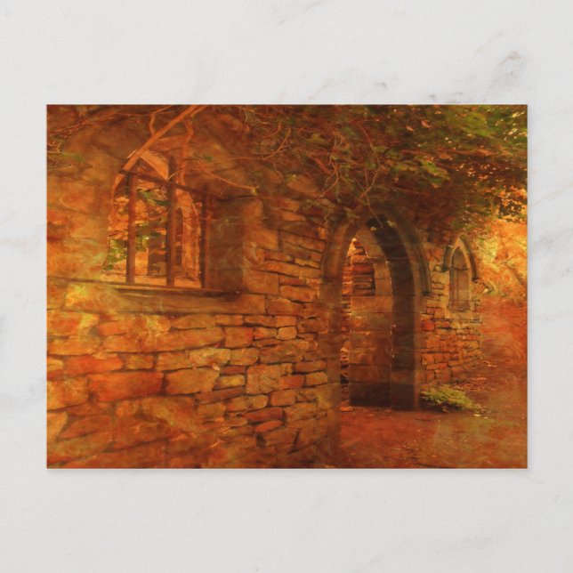 Gamla Viktorianska pumpen Station. Vykort (Framsida)