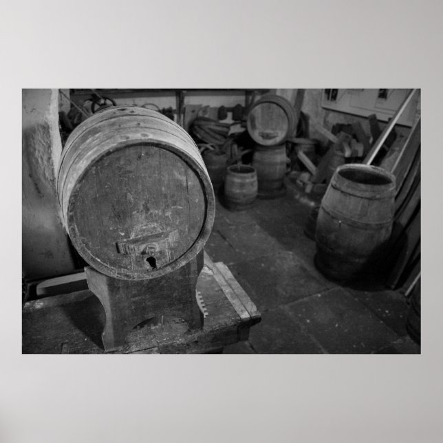 Gamla vin-fat poster (Framsidan)