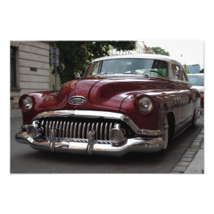 Gamla vintage bil - foto